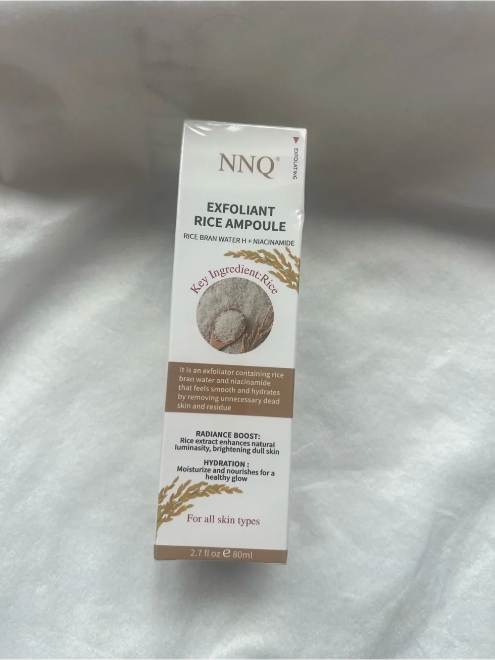 NNQ exfoliant rice